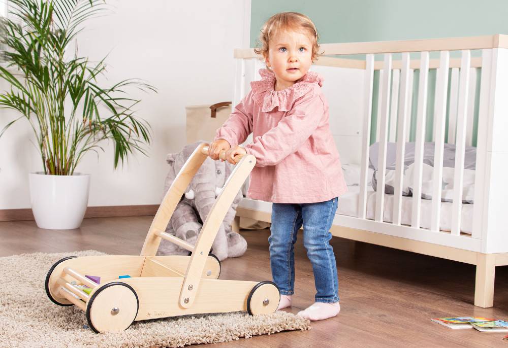 Pinolino Lauflernwagen 'Uli', natur - Auslaufartikel Neuheiten