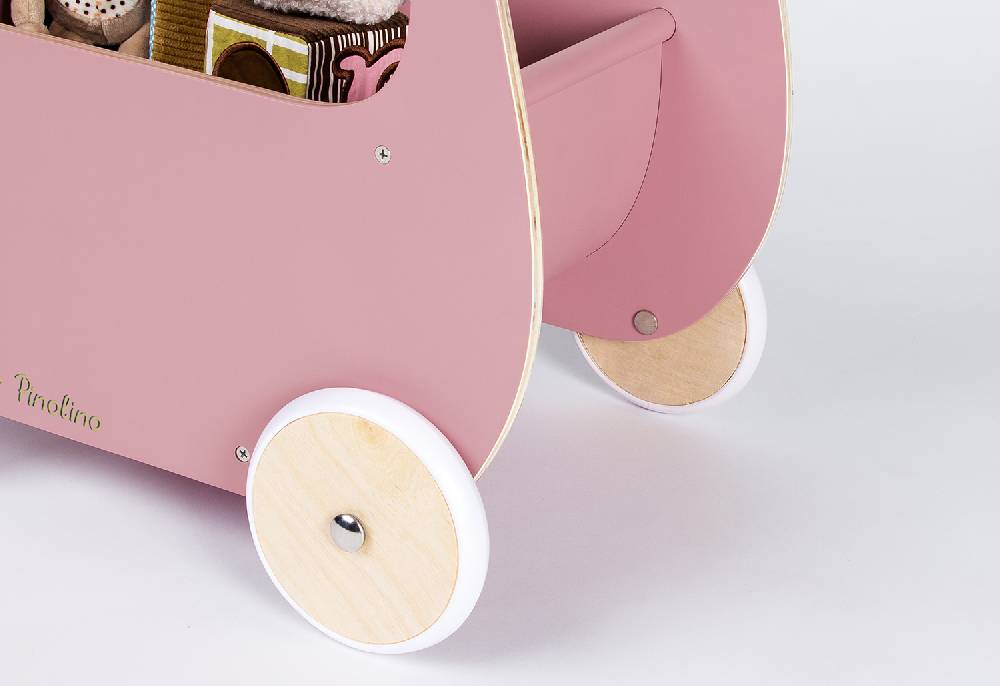 Pinolino Puppenwagen 'Mette', rosa - Auslaufartikel Vatertagsangebot