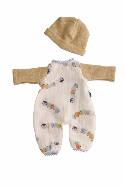 Schildkröt Manufaktur Overall mit Mütze zu Puppe Schmuserle 30 cm Raupe Bis zu 60% Rabatt
