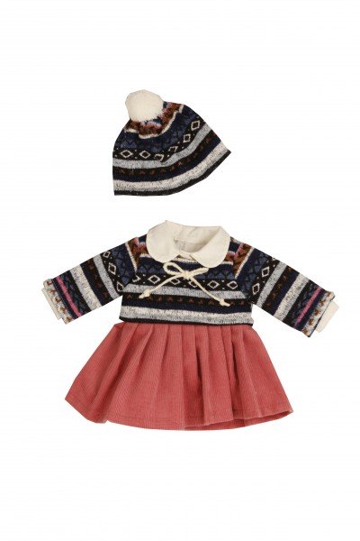 Schildkröt Manufaktur Kleid für Stehpuppe 46,49 cm winterlich Rabatte dieses Monats