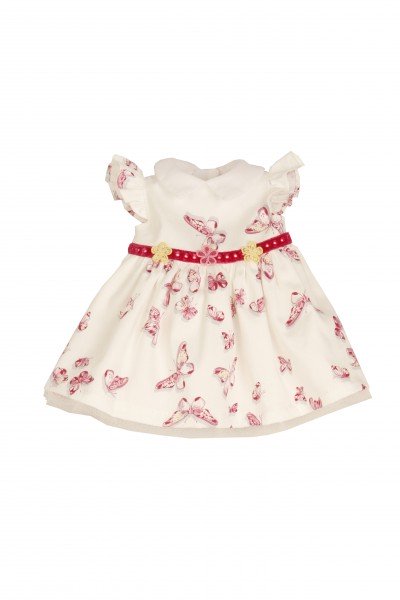 Schildkröt Manufaktur Kleid zu Stehpuppe 34+41+46 cm, Schmetterlingskleid 2025