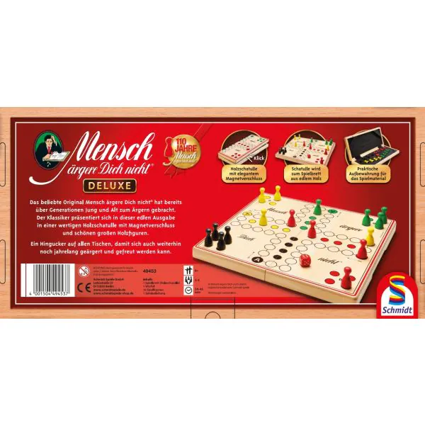 Schmidt Spiele Mensch ärgere dich nicht® – Deluxe Clearance-Verkauf