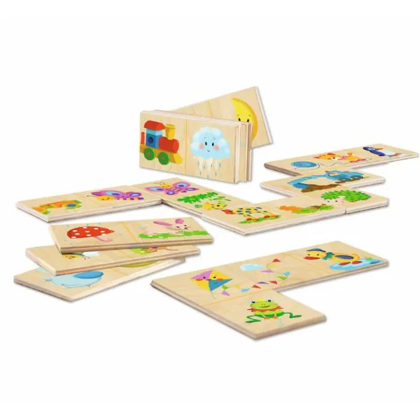 Schmidt Spiele Bilderschlange, Legespiel aus Holz, 20 Teile Online Shopping