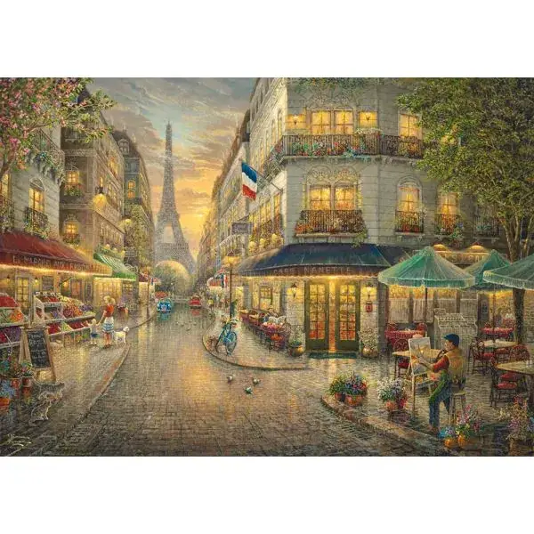 Schmidt Spiele Thomas Kinkade Studios: Malerisches Paris, 1.000 Teile Holzpuzzle Bestseller