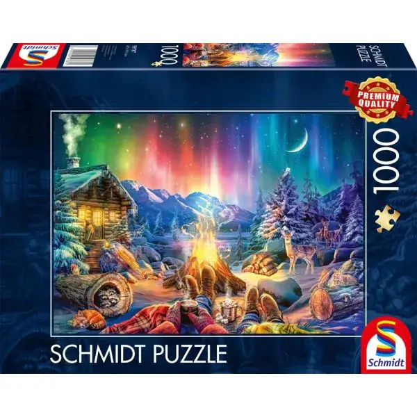 Schmidt Spiele Lagerfeuerromantik unterm Sternenhimmel, 1.000 Teile Puzzle Tägliche Deals
