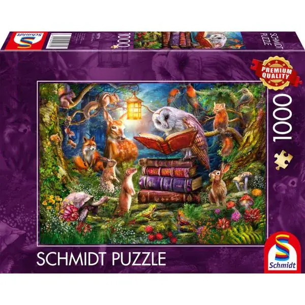 Schmidt Spiele Waldgeschichten zur Nacht, 1.000 Teile Puzzle Begrenzte Freigabe