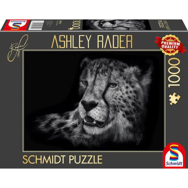 Schmidt Spiele Ashley Rader: Speed - Gepard, im Zeichen der Anmut, 1.000 Teile Puzzle Bis zu 55% Rabatt