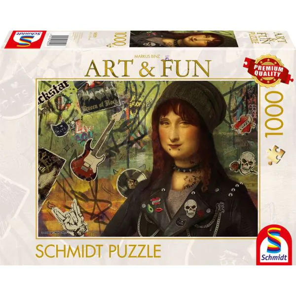 Schmidt Spiele Markus Binz: Mona Lisa 2024, 1.000 Teile Puzzle Tägliche Deals