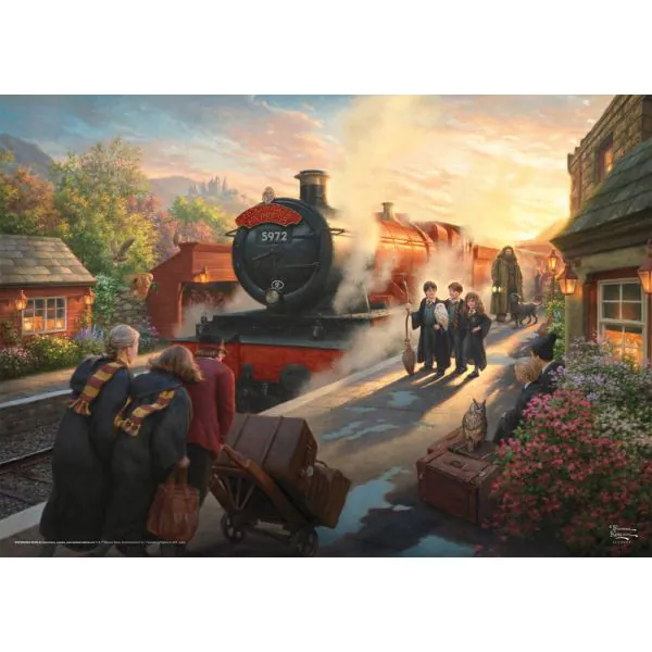 Schmidt Spiele Thomas Kinkade Studios: Harry Potter™ Hogwarts Express™, 1.000 Teile Puzzle Tiefpreis