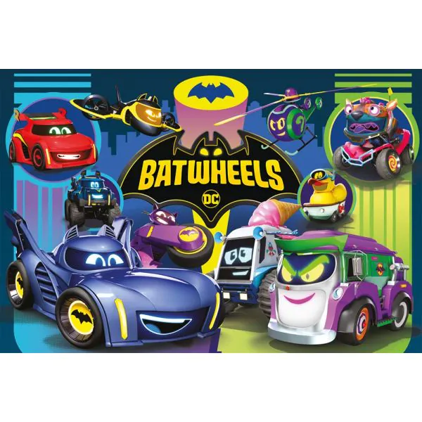 Schmidt Spiele DC Batwheels: Batmobile gegen Legion der Düser, 60 Teile Kinderpuzzle Letzte 2 Tage