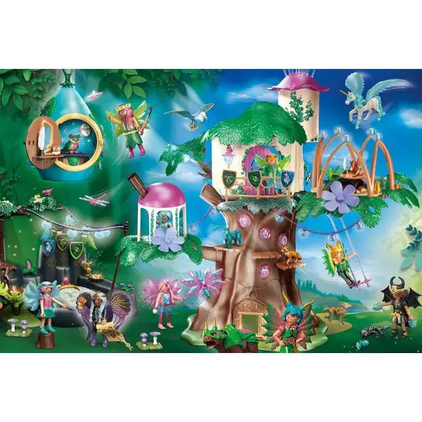 Schmidt Spiele Playmobil®: Ayuma - Der magische Feenwald, 100 Teile Kinderpuzzle zollfrei