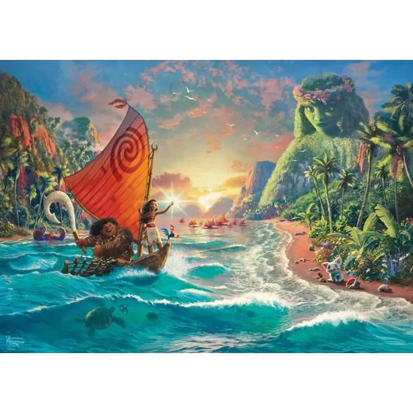 Schmidt Spiele Thomas Kinkade Studios: Disney Dreams Collection - Moana – Vaiana, 1.000 Teile Puzzle Angebote
