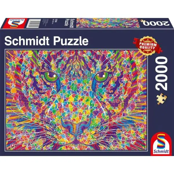 Schmidt Spiele Wild at heart – Tiger, 2.000 Teile Puzzle im Angebot