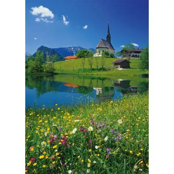 Schmidt Spiele Inzell, Einsiedlhof und Kirche St. Nikolaus, 1.000 Teile Puzzle Meist gekauft