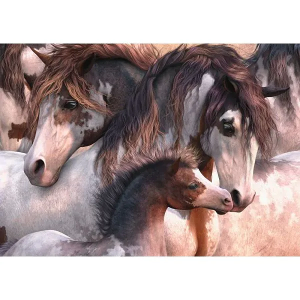 Schmidt Spiele Pinto-Herde, 1.000 Teile Puzzle, 1.000 Teile Puzzle Kostenloser Versand
