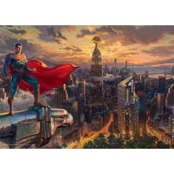 Schmidt Spiele Thomas Kinkade Studios: Superman - Protector of Metropolis, 1.000 Teile Puzzle Versandkostenfrei