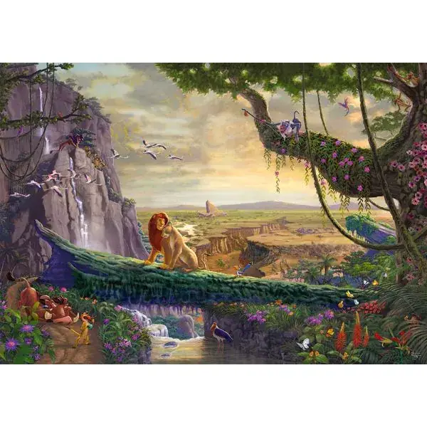 Schmidt Spiele Thomas Kinkade Studios: Disney Dreams Collection - The Lion King, Return to Pride Rock, 6.000 Teile Puzzle Online Outlet