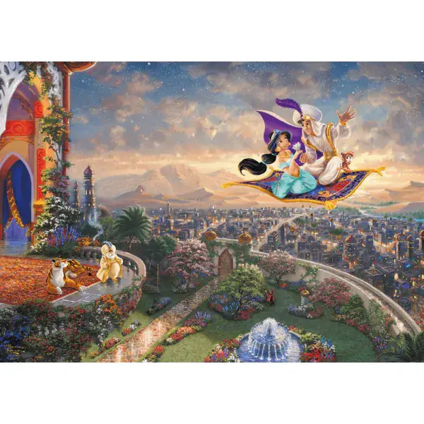 Schmidt Spiele Thomas Kinkade Studios: Disney Dreams Collection - Aladdin, 1.000 Teile Puzzle Online