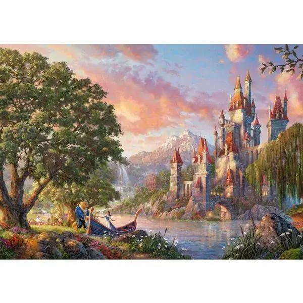 Schmidt Spiele Thomas Kinkade Studios: Disney Dreams Collections - Belle’s Magical World, 3.000 Teile Puzzle Kostenloser Versand