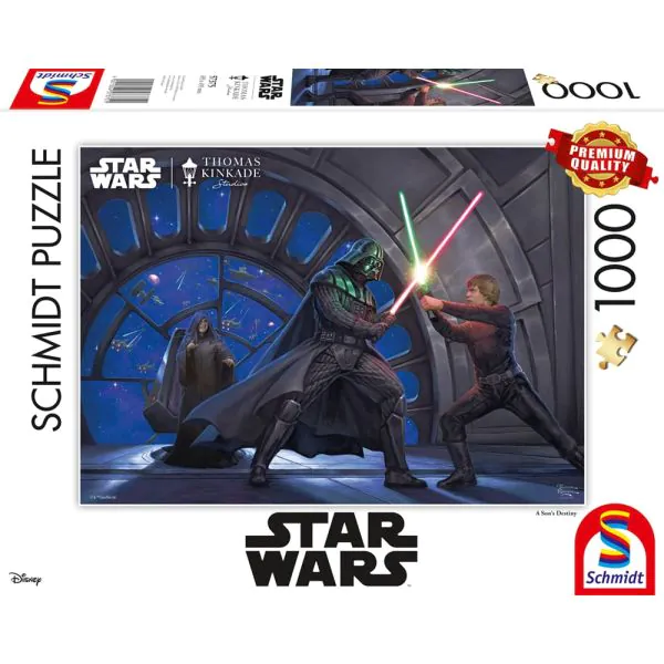 Schmidt Spiele Thomas Kinkade Studios: Star Wars - A Son’s Destiny, 1.000 Teile Puzzle Limitierter Zeitrabatt