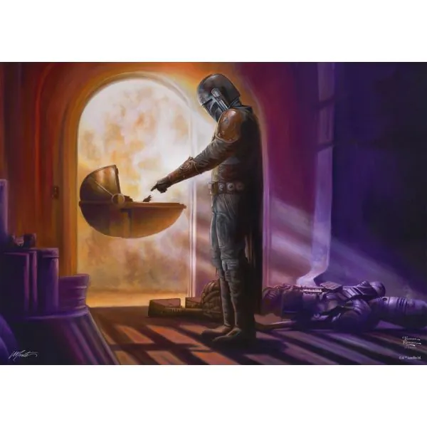 Schmidt Spiele Thomas Kinkade Studios: Star Wars The Mandalorian™ – Turning Point, 1.000 Teile Puzzle Fabrik Onlineshop