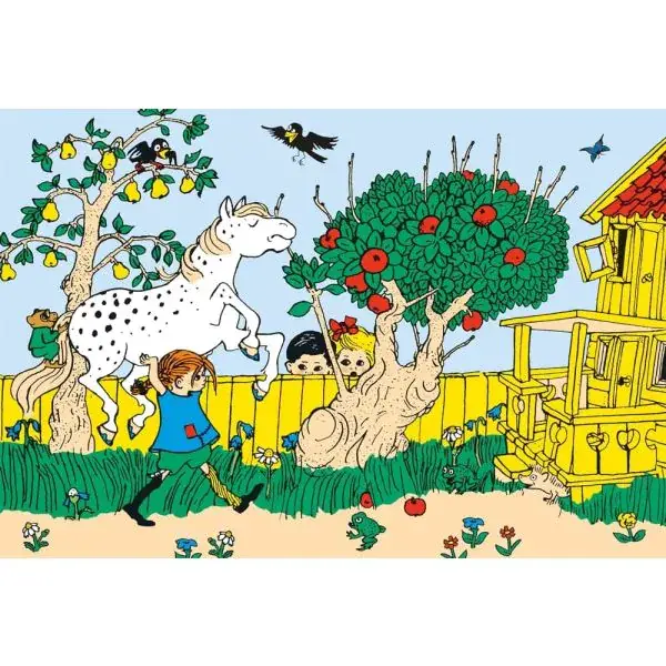 Schmidt Spiele Pippi™ Langstrumpf: Das stärkste Mädchen der Welt, 60 Teile Kinderpuzzle Online Shopping