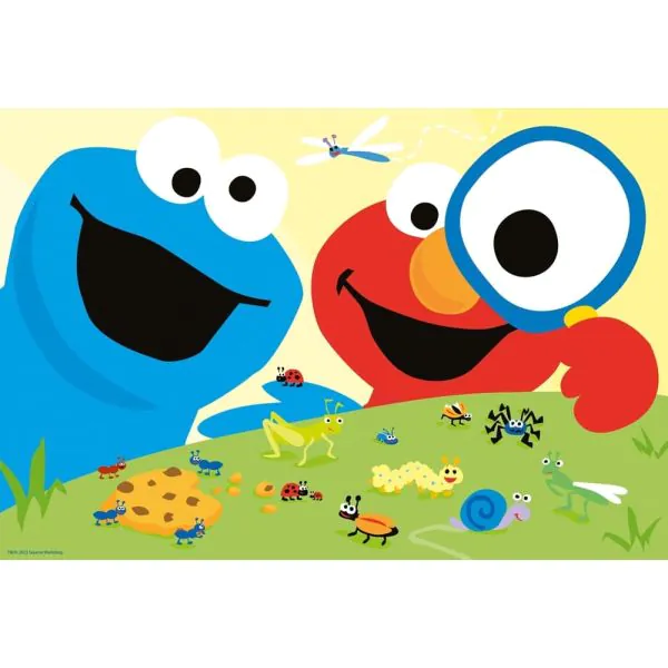 Schmidt Spiele Sesamstrasse®: Tierisch stark, 3x48-teiliges Kinderpuzzle Black Friday