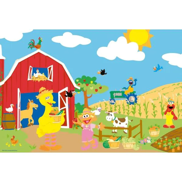 Schmidt Spiele Sesamstrasse®: Tierisch stark, 3x48-teiliges Kinderpuzzle Black Friday