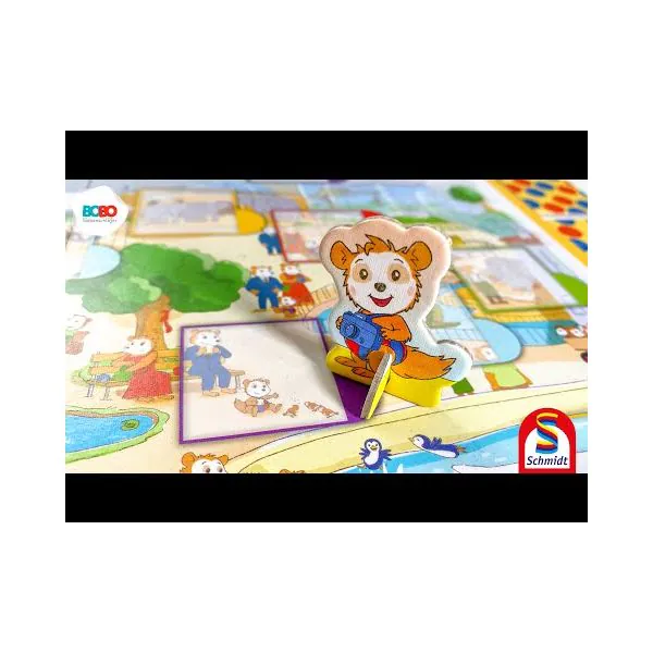 Schmidt Spiele Bobo Siebenschläfer: Bobo im Zoo – Die spannende Tiersuche, Kinderspiel Jubiläumsangebot