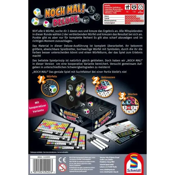 Schmidt Spiele Noch mal! – Deluxe, Klein & Fein Reihe Kostenlose Rückgabe