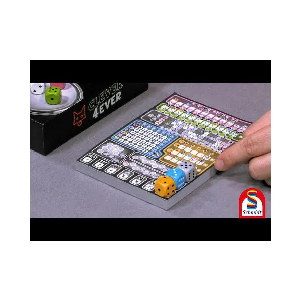 Schmidt Spiele Clever 4-ever, Würfelspiel Nur für heute