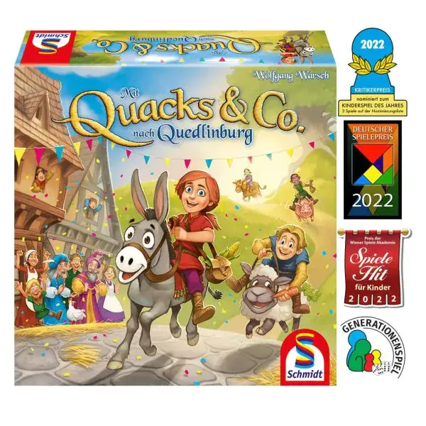 Schmidt Spiele Mit Quacks & Co. nach Quedlinburg, Kinderspiel Kostenloser Versand international