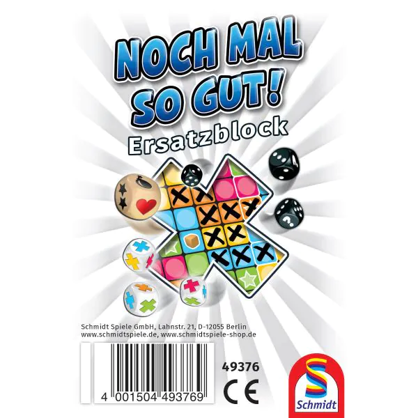 Schmidt Spiele Noch mal so gut Einzelblock - Ersatzblock (75 Blatt) Schlussverkauf
