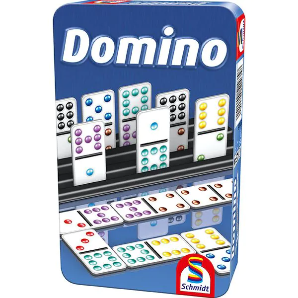 Schmidt Spiele Domino (Bring-mich-mit-Spiel in der Metalldose)