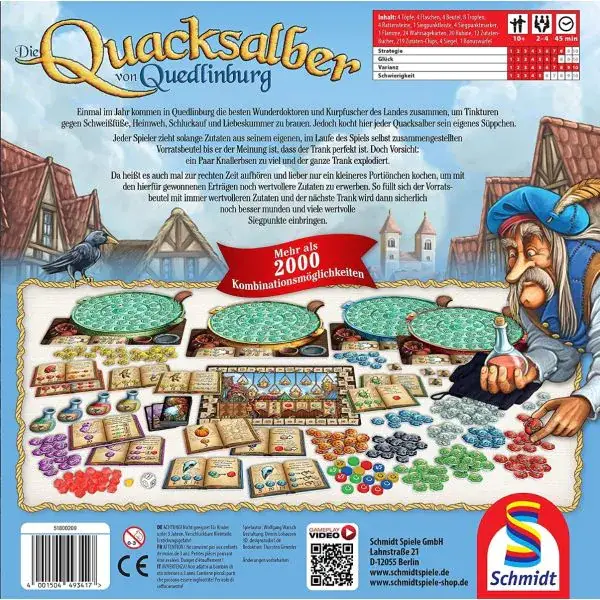 Schmidt Spiele Die Quacksalber von Quedlinburg Valentinstagsangebot