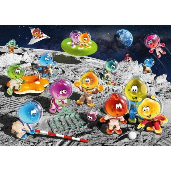 Schmidt Spiele SpaceBubble.Club®: Auf dem Mond, 1.000 Teile Puzzle Räumungsverkauf