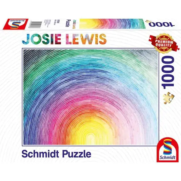 Schmidt Spiele Josie Lewis: Aufgehender Regenbogen, 1.000 Teile Puzzle Tiefpreis