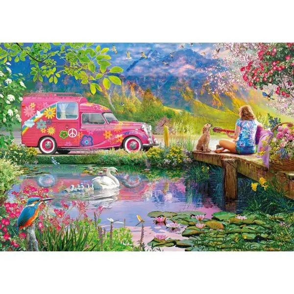 Schmidt Spiele Peace on Earth, 1.000 Teile Puzzle Nur noch ein Tag übrig