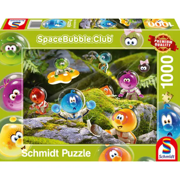 Schmidt Spiele SpaceBubble.Club: Ankunft im Mooswald, 1.000 Teile Puzzle