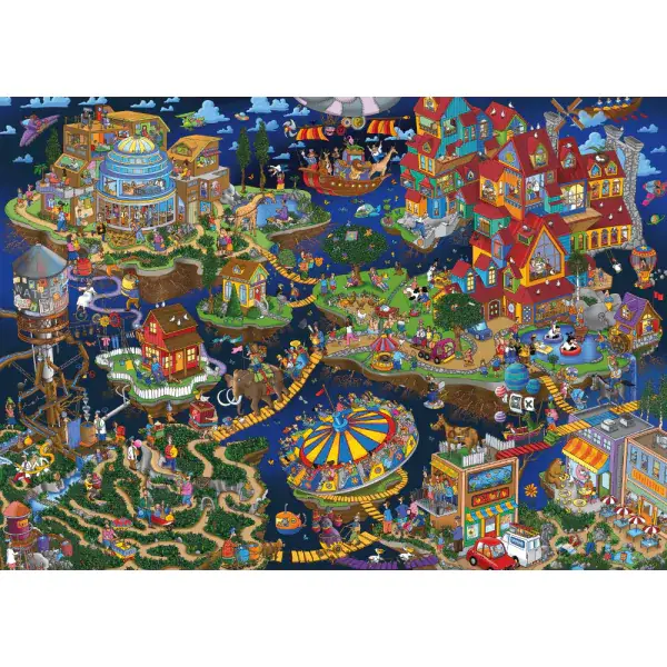 Schmidt Spiele Steve Skelton: Verrückte Welt, 1.000 Teile Puzzle Günstig kaufen