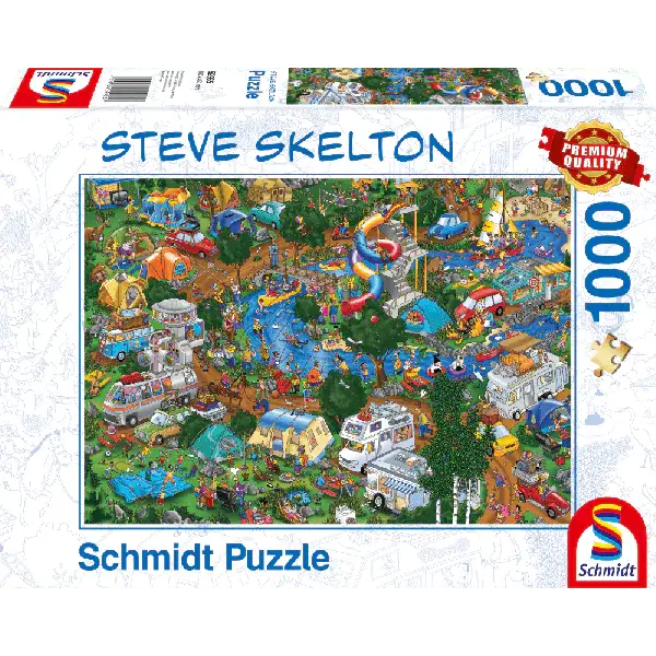 Schmidt Spiele Steve Skelton: Auszeit vom Alltag, 1.000 Teile Puzzle