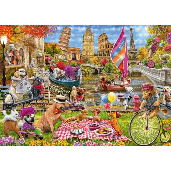 Schmidt Spiele Steve Sundram: Hundewahnsinn, 1.000 Teile Puzzle Black Friday