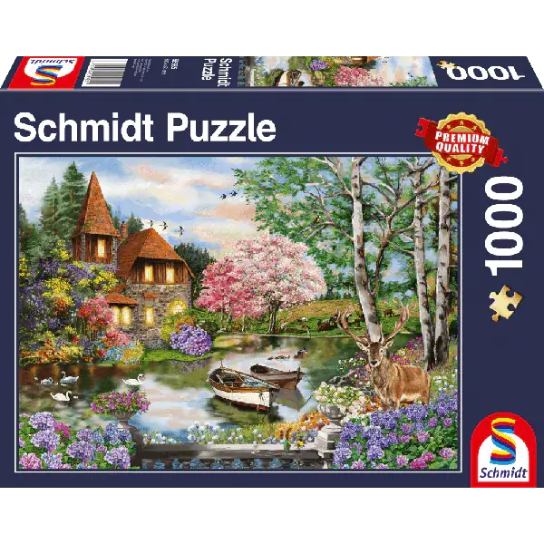 Schmidt Spiele Haus am See, 1.000 Teile Puzzle Online Outlet