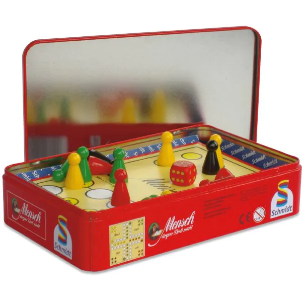 Schmidt Spiele Mensch ärgere Dich nicht®, Reisespiel in der Metalldose Kostenlose Rückgabe