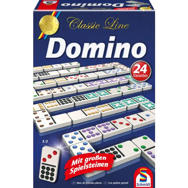 Schmidt Spiele Domino mit extra großen Spielsteinen Letzte 2 Tage