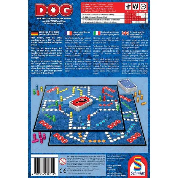 Schmidt Spiele DOG® Den letzten beissen die Hunde Zeitbegrenzte Promotion