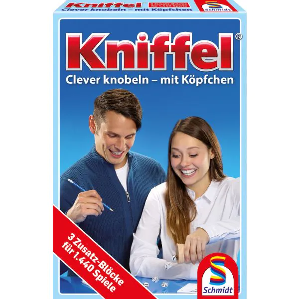 Schmidt Spiele Kniffelblöcke (3 x 80 Blatt) 50% Rabatt mit kostenlosem Versand