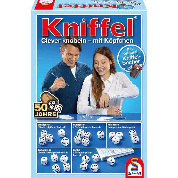 Schmidt Spiele Kniffel® mit original Kniffelbecher Clearance-Verkauf