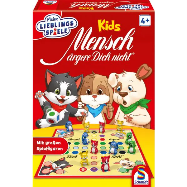Schmidt Spiele Meine Lieblingsspiele: Mensch ärgere Dich nicht® Kids (mit 3D-Spielfiguren)