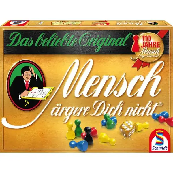 Schmidt Spiele Mensch ärgere Dich nicht® – Gold-Edition